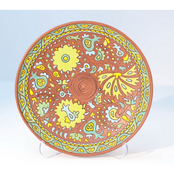Керамическая тарелка от Марины Курукчи